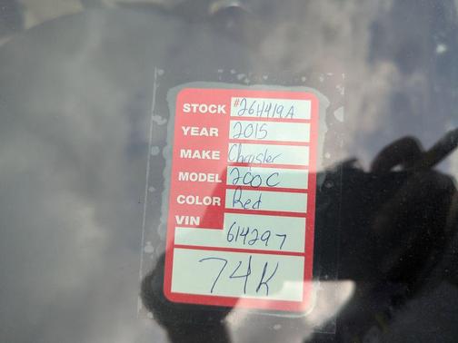 2015 Chrysler 200 C
