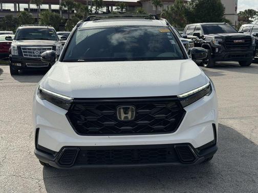 White 2024 Honda CR-V Hybrid Sport-L