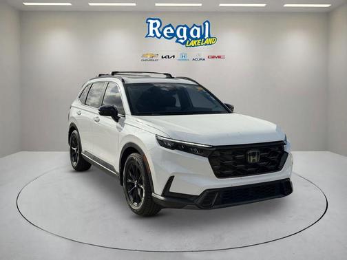 White 2024 Honda CR-V Hybrid Sport-L