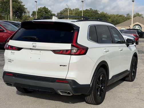 White 2024 Honda CR-V Hybrid Sport-L