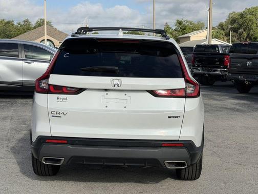 White 2024 Honda CR-V Hybrid Sport-L