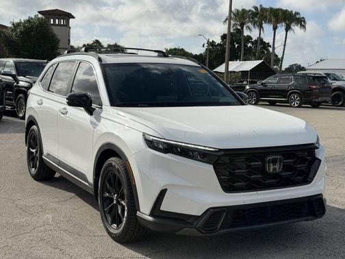White 2024 Honda CR-V Hybrid Sport-L