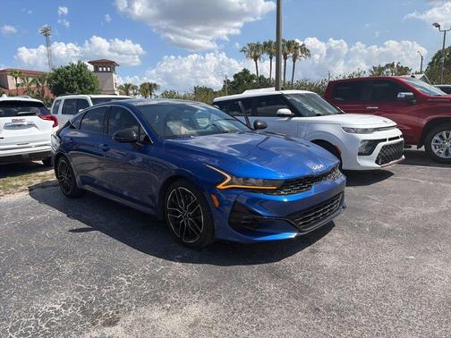 Sapphire Blue 2023 Kia K5 GT
