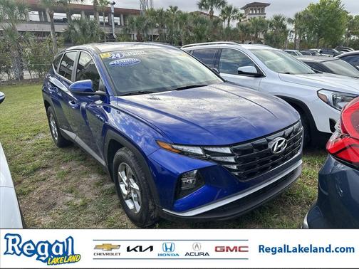 Intense Blue 2024 Hyundai TUCSON SE