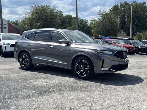 Liquid Carbon Metallic 2026 Acura MDX Advance Package