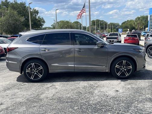 Liquid Carbon Metallic 2026 Acura MDX Advance Package