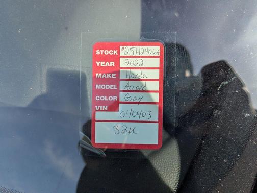 2022 Honda Accord Hybrid Sport