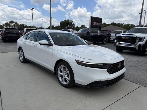 Platinum White Pearl 2026 Honda Accord LX