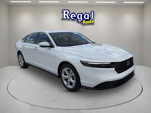 Platinum White Pearl 2026 Honda Accord LX