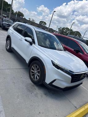 Silver 2024 Honda CR-V EX