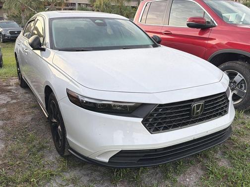 White 2024 Honda Accord EX