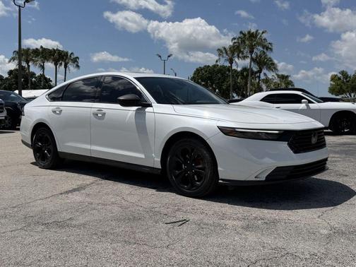 White 2024 Honda Accord EX