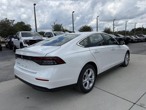 Platinum White Pearl 2026 Honda Accord LX