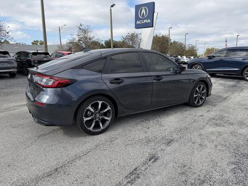 Meteorite Gray Metallic 2026 Honda Civic Hybrid Sport