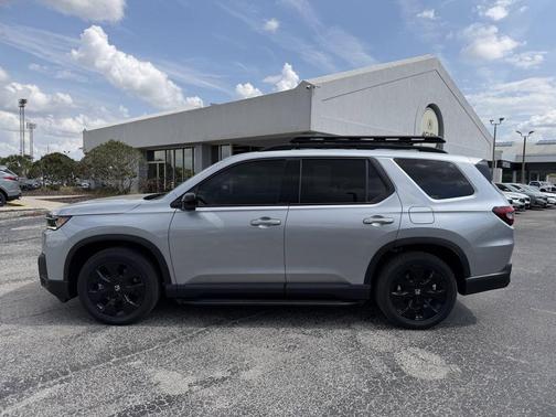 Solar Silver Metallic 2026 Honda Pilot Black Edition
