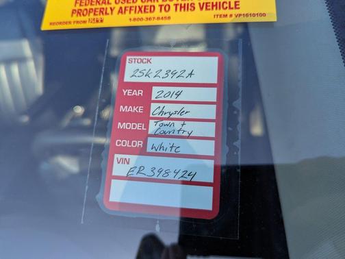 2014 Chrysler Town & Country Touring