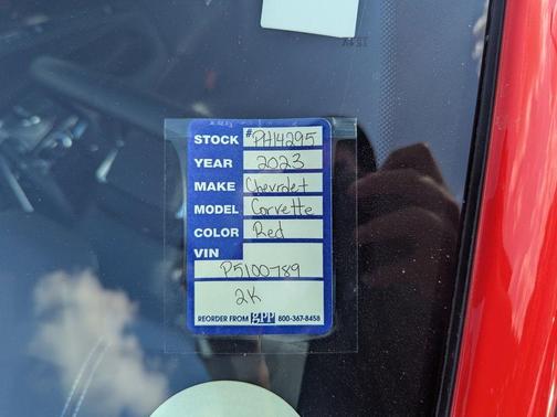 2023 Chevrolet Corvette Stingray w/2LT