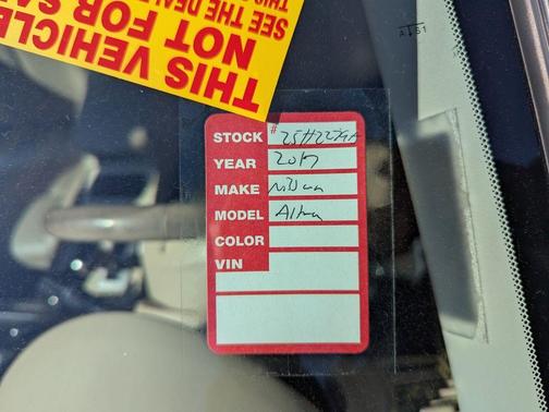 2017 Nissan Altima 2.5 SL