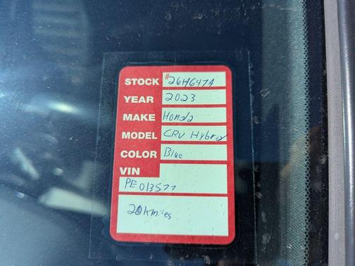 2023 Honda CR-V Hybrid Sport Touring