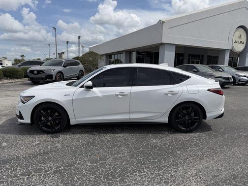 Platinum White Pearl 2026 Acura Integra A-Spec Technology