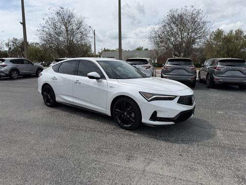 Platinum White Pearl 2026 Acura Integra A-Spec Technology