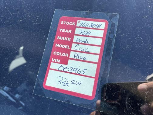 2024 Honda Civic Sport