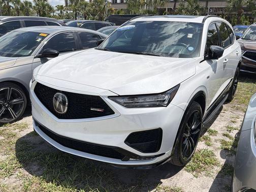 Platinum White Pearl 2024 Acura MDX Type S w/Advance Package