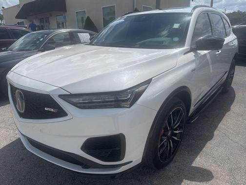 Platinum White Pearl 2024 Acura MDX Type S w/Advance Package