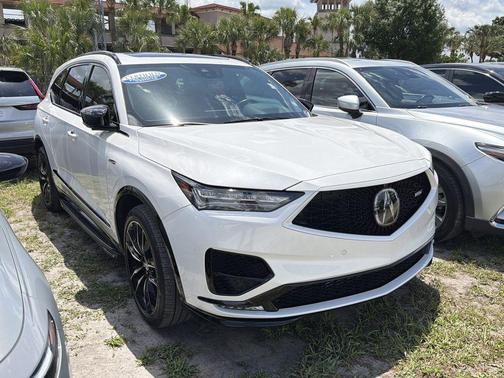 Platinum White Pearl 2024 Acura MDX Type S w/Advance Package