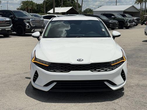 Glacial White Pearl 2021 Kia K5 LX