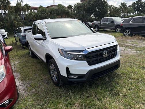 Platinum White Pearl 2026 Honda Ridgeline RTL