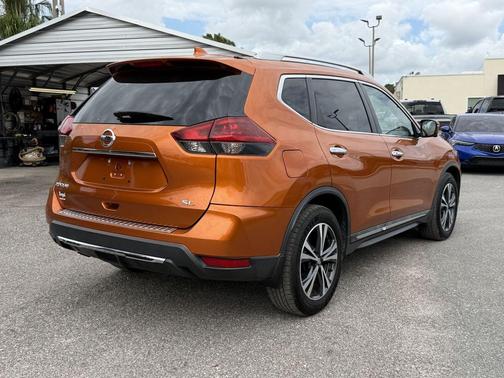 Monarch Orange 2018 Nissan Rogue SL