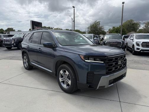 Smoke Blue 2026 Honda Pilot EX-L