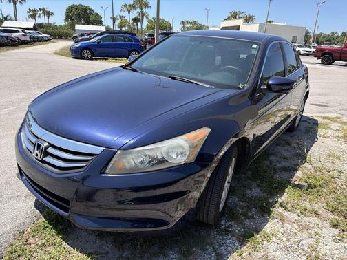 Blue 2012 Honda Accord LX