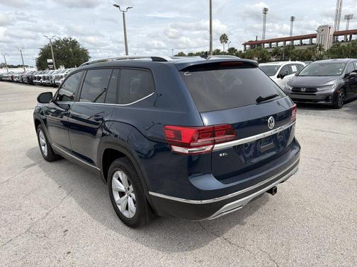 Tourmaline Blue Metallic 2018 Volkswagen Atlas 3.6L SEL