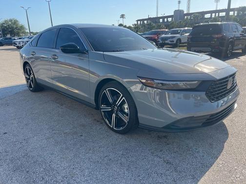 Urban Gray Pearl 2025 Honda Accord Hybrid Sport