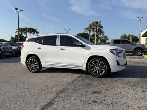 Summit White 2019 GMC Terrain Denali