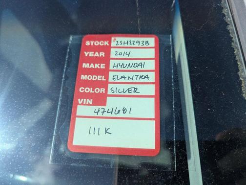 2014 Hyundai ELANTRA Limited