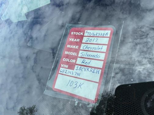 2017 Chevrolet Silverado 1500 LT