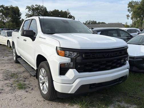 Summit White 2024 Chevrolet Silverado 1500 Custom