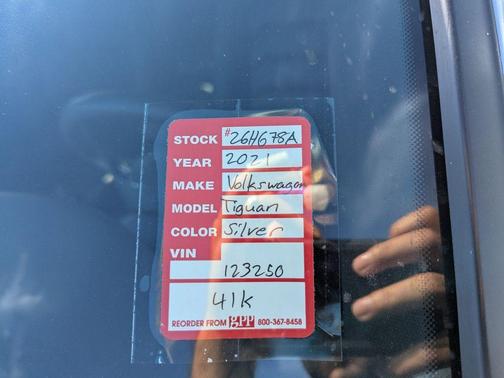 2021 Volkswagen Tiguan 2.0T SEL Premium R-Line