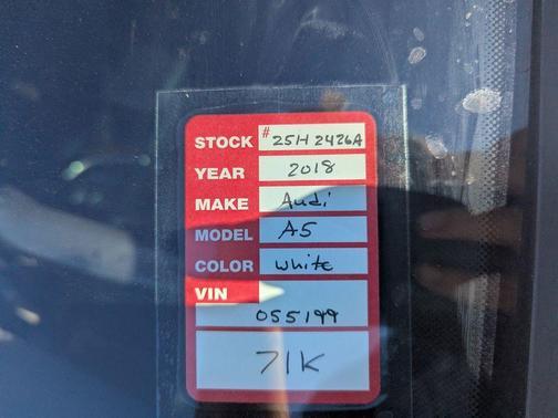 2018 Audi A5 2.0T Premium Plus