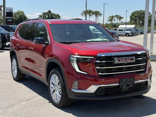 Volcanic Red 2026 GMC Acadia Elevation