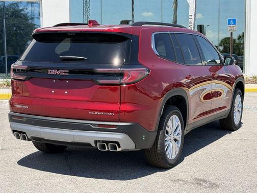 Volcanic Red 2026 GMC Acadia Elevation
