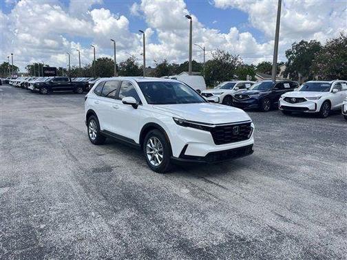 Platinum White Pearl 2026 Honda CR-V EX