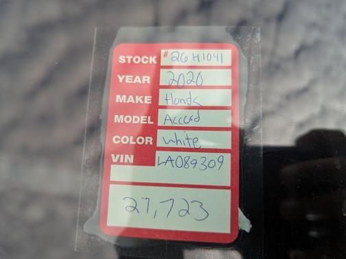 2020 Honda Accord Sport 1.5T