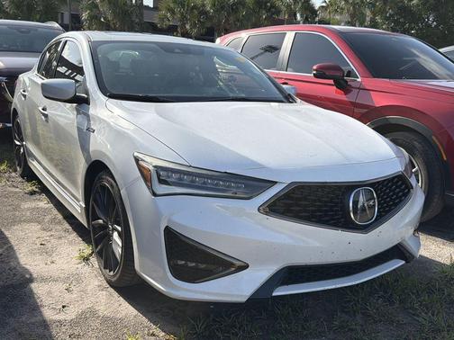 Platinum White Pearl 2021 Acura ILX TECHNOLOGY&A-SPEC PACKAGES