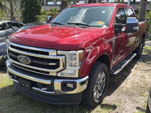 Red Metallic 2020 Ford F-250 Lariat