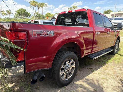 Red Metallic 2020 Ford F-250 Lariat