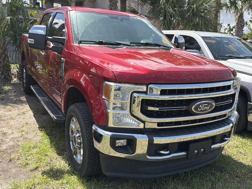 Red Metallic 2020 Ford F-250 Lariat